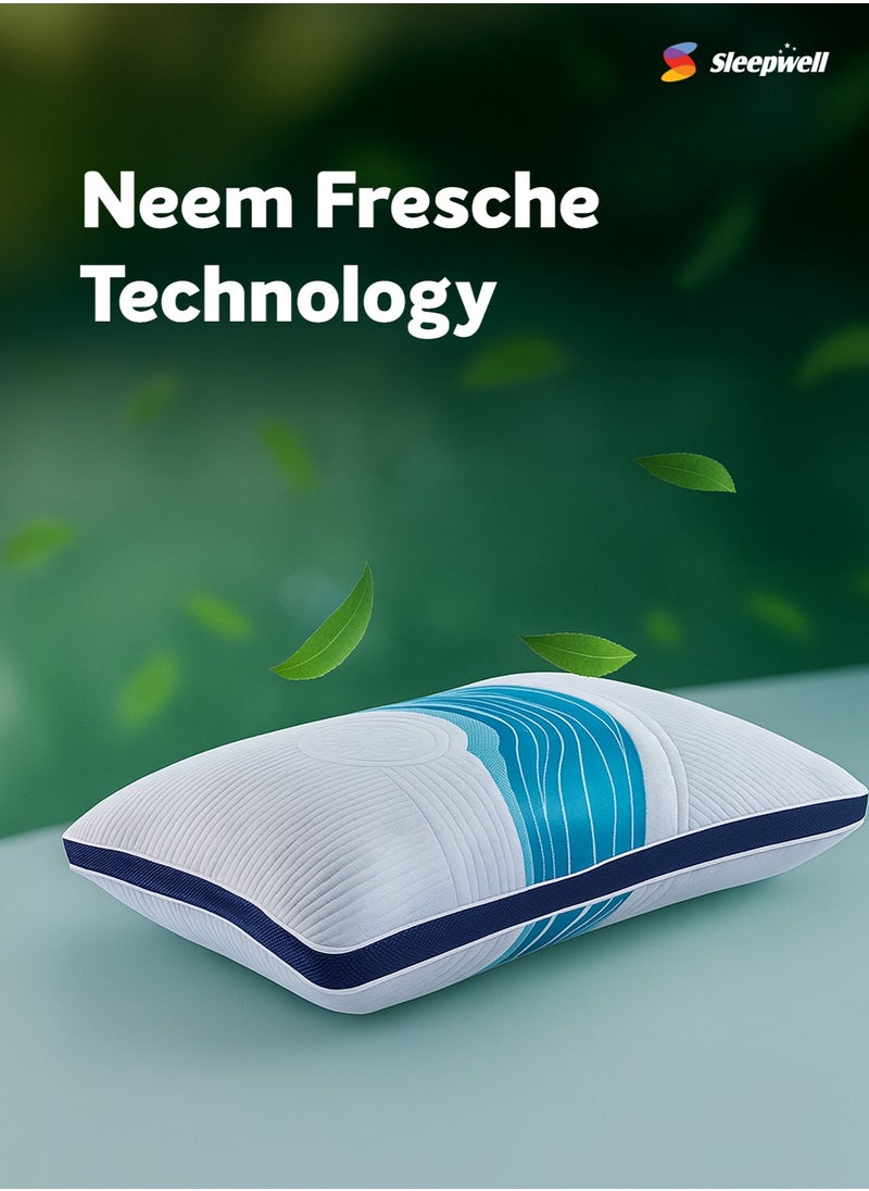 سليب ويل Nexa Regular Pillow اكتشف وسادتك المثالية التي تدعم موازنة الوسادة المريحة والجودة لنوم مريح  - Image 4