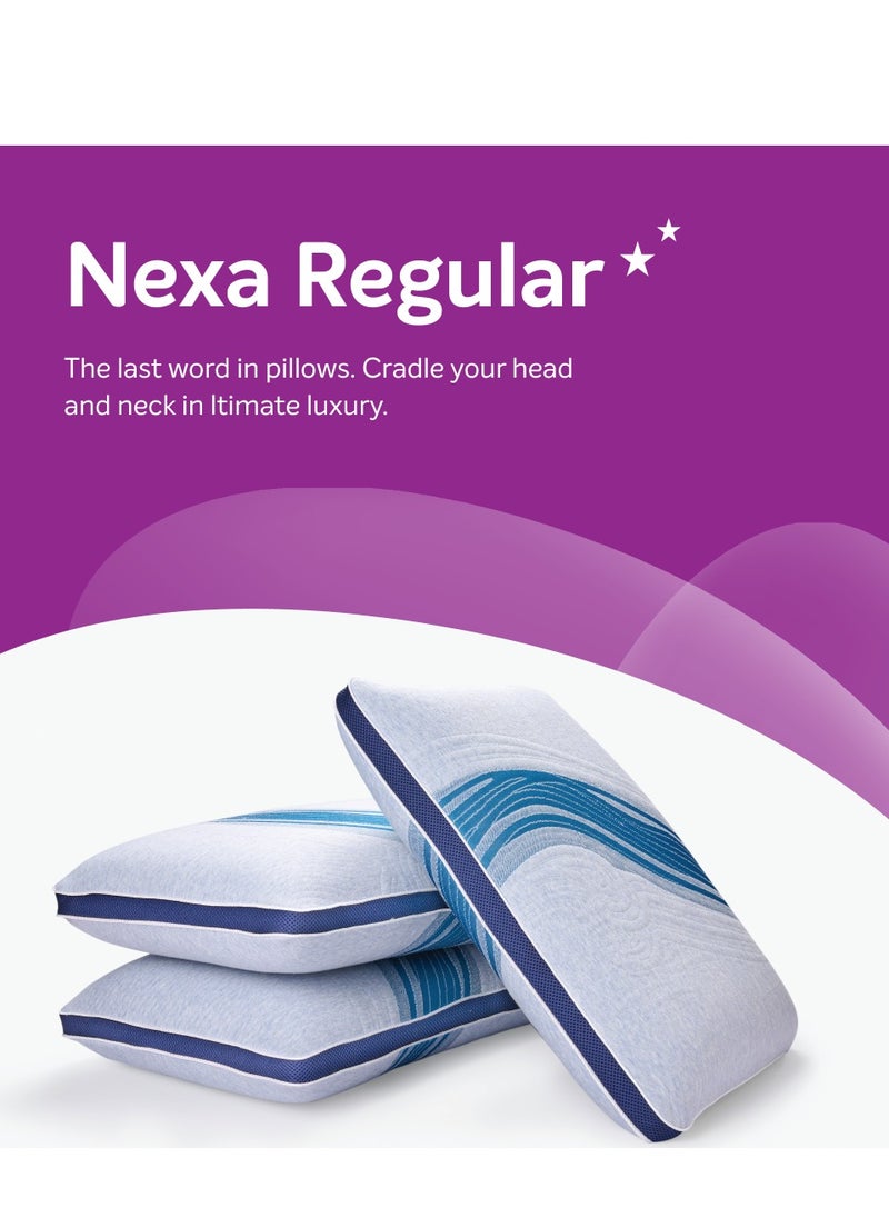 Sleepwell Nexa Regular Pillow Discover Your Perfect Pillow Balancing Support Comfortable Pillow and Quality for a Restful Sleep  - Image 2