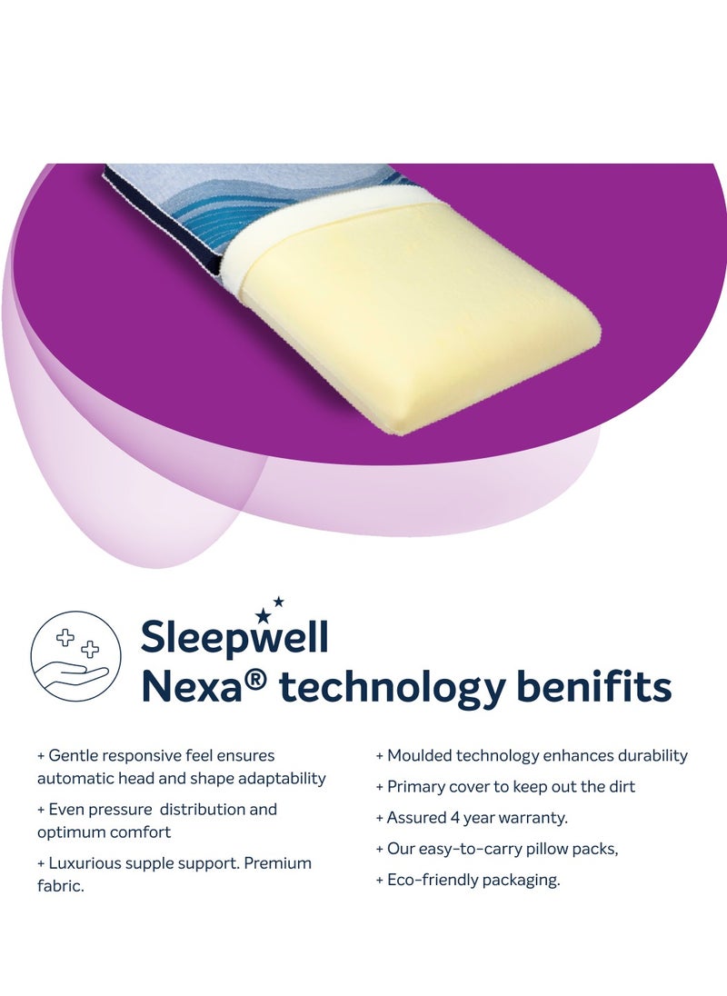Sleepwell Nexa Regular Pillow Discover Your Perfect Pillow Balancing Support Comfortable Pillow and Quality for a Restful Sleep  - Image 5