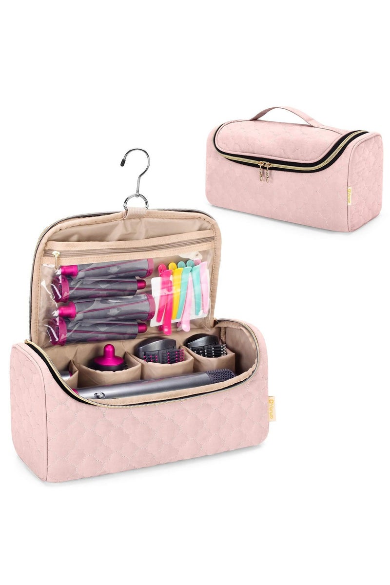 general Travel Case Compatible with Dyson Airwrap Complete Styler and Attachments, Portable Storage Bag with Hanging Hook for Hair Curler Accessories - Image 1