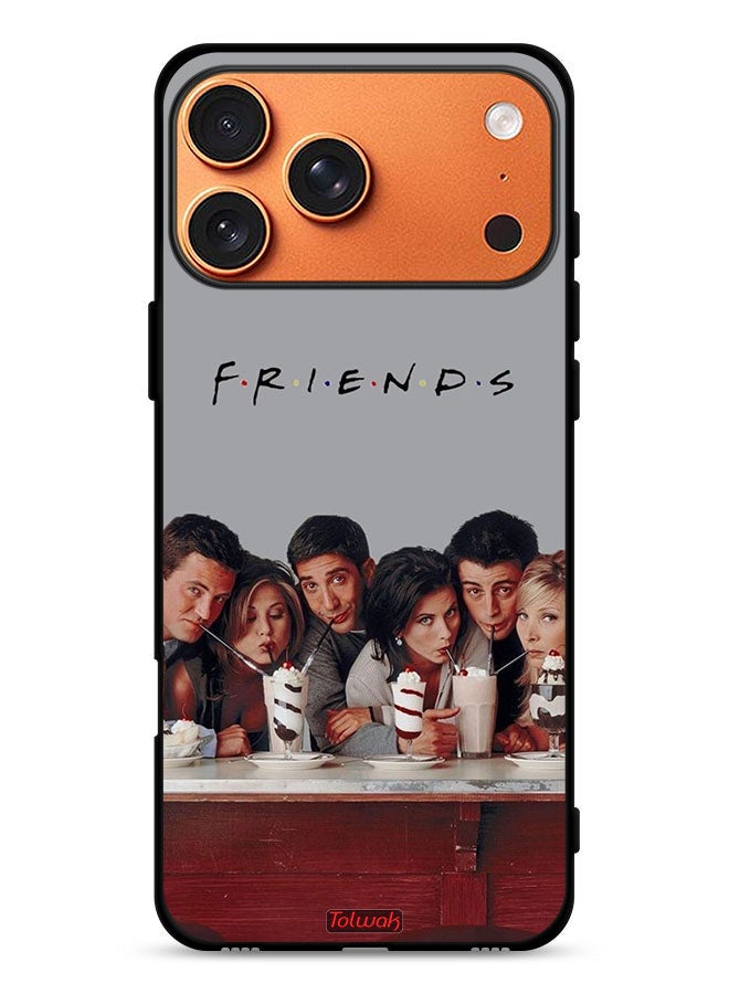 Tolwak Apple iPhone 17 Pro Max Protective Case Cover F R I E N D S - Image 1