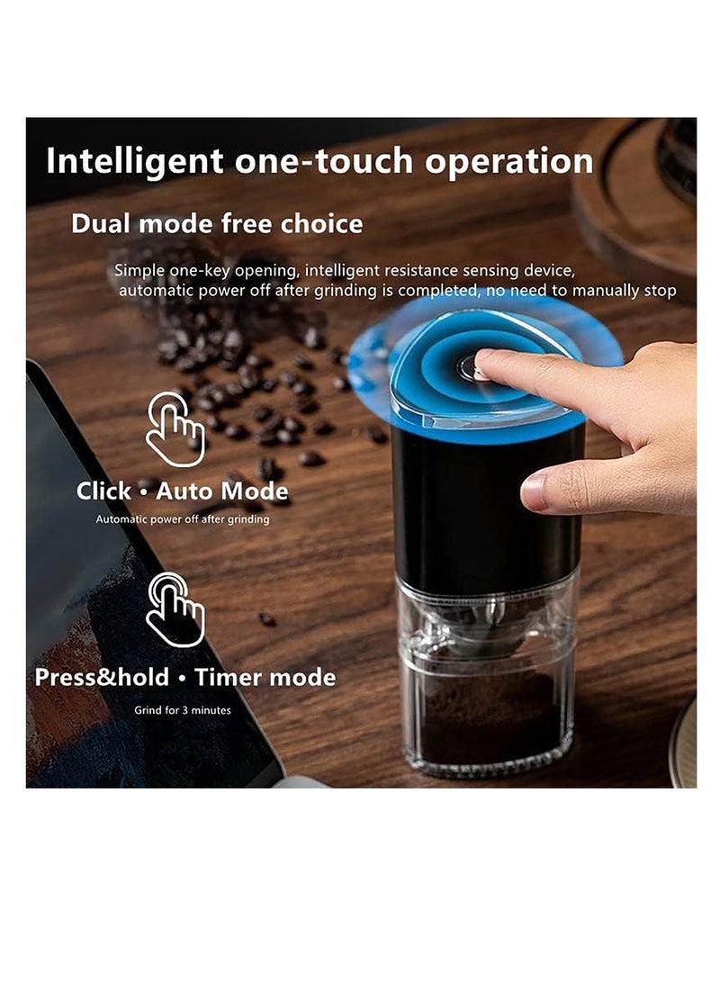 Electric Coffee Grinder,USB Rechargeable Travel Coffee bean grinder - Image 2