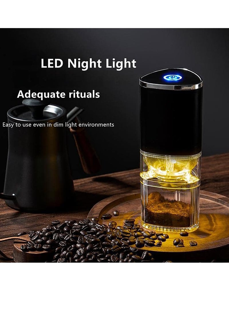 Electric Coffee Grinder,USB Rechargeable Travel Coffee bean grinder - Image 4