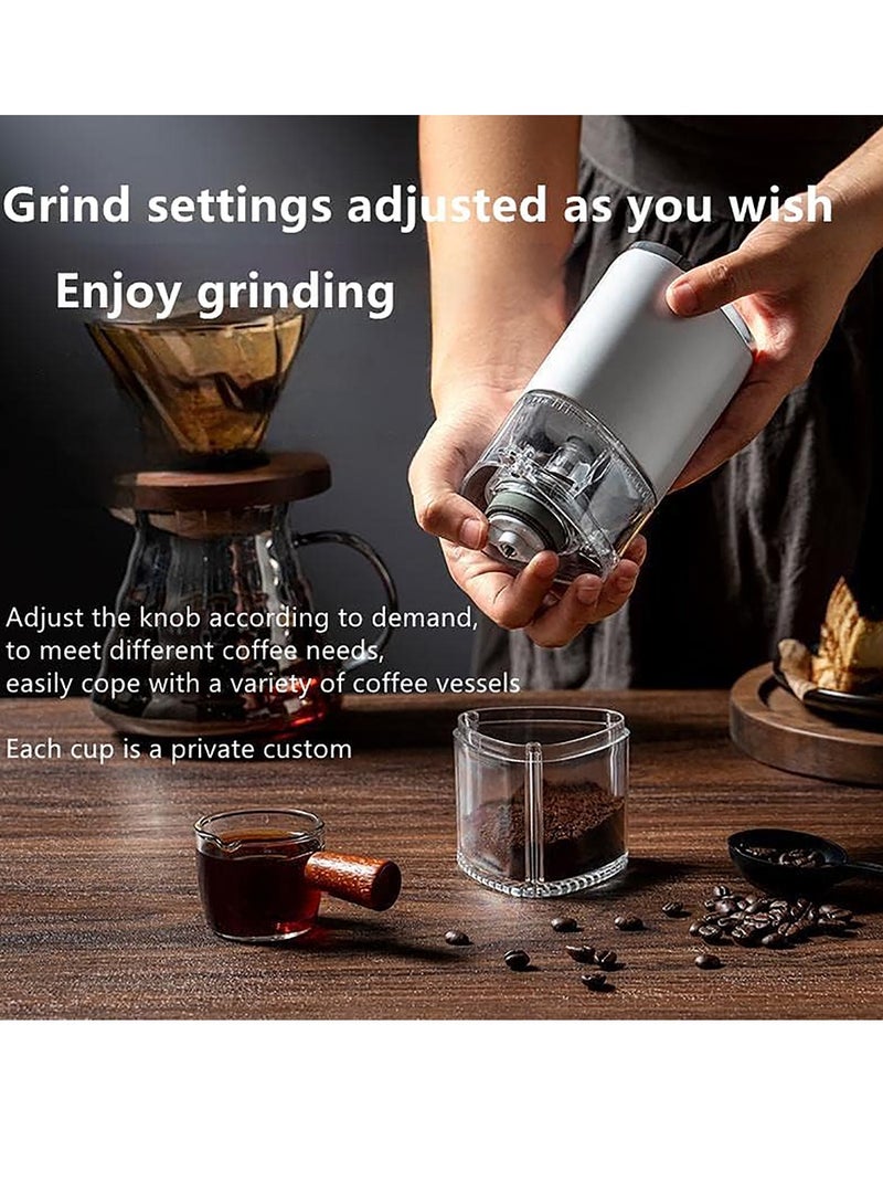 Electric Coffee Grinder,USB Rechargeable Travel Coffee bean grinder - Image 5