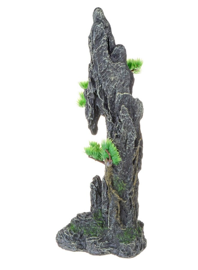 Saim Tall Mountain View Stone Aquarium Ornament, Artificial Resin Rock Fish Tank Decoration for Aquarium Landscape, Supplies - Image 5