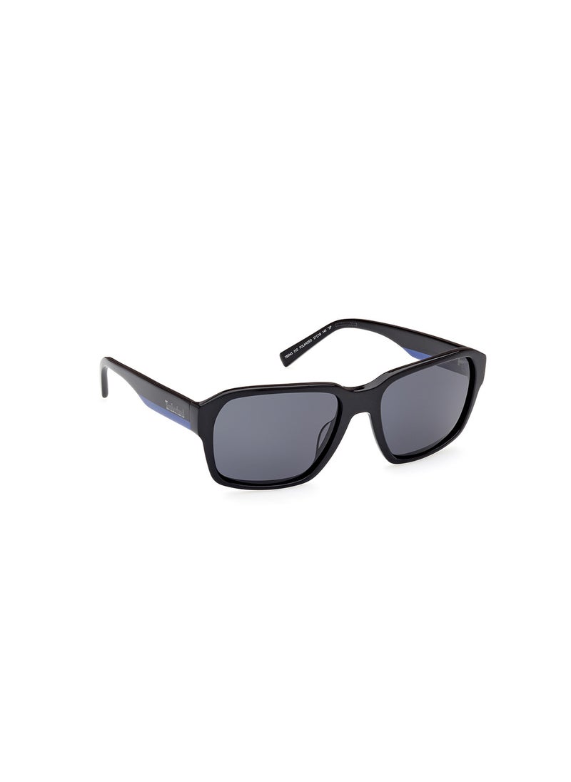 Timberland - Men's Polarized Square Sunglasses - TB934301D57 - Lens Size: 57 Mm - Image 1