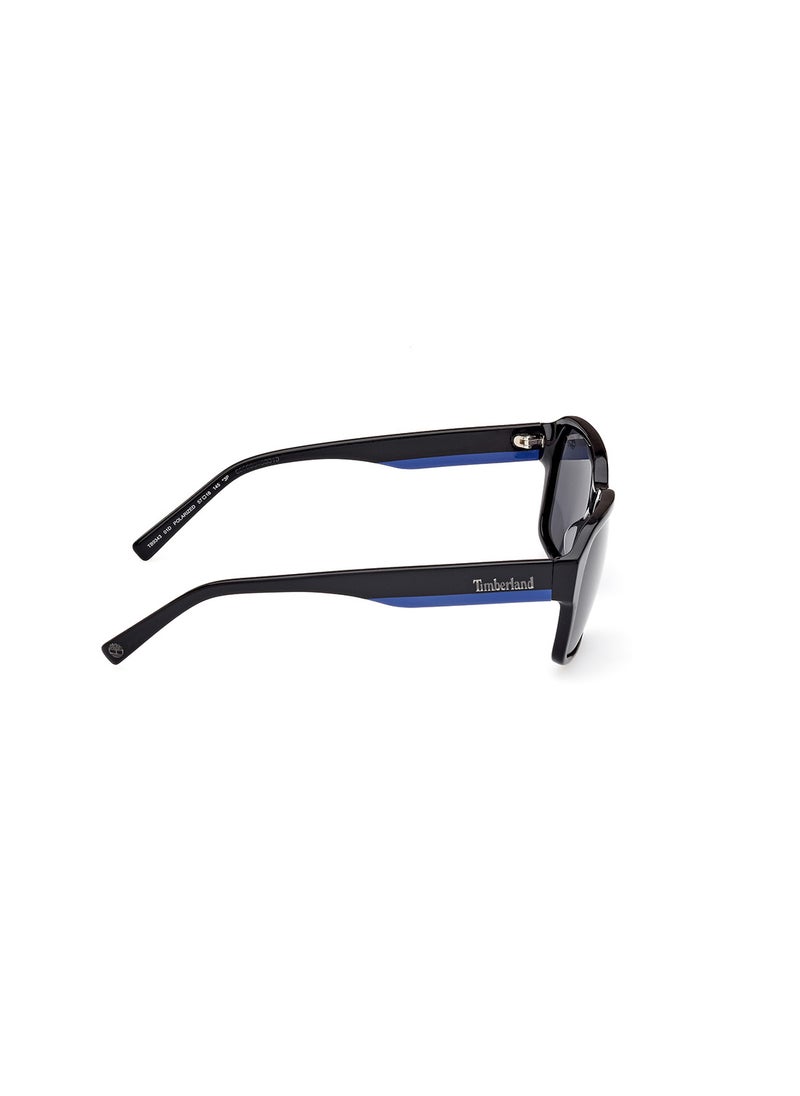 Timberland - Men's Polarized Square Sunglasses - TB934301D57 - Lens Size: 57 Mm - Image 1