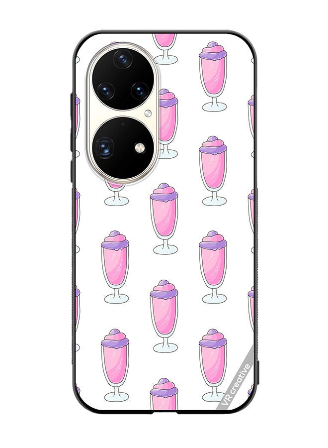 VR CREATIVE Protective Case Cover For Huawei P50 Pro Sunday Cup Design Multicolour - Image 1