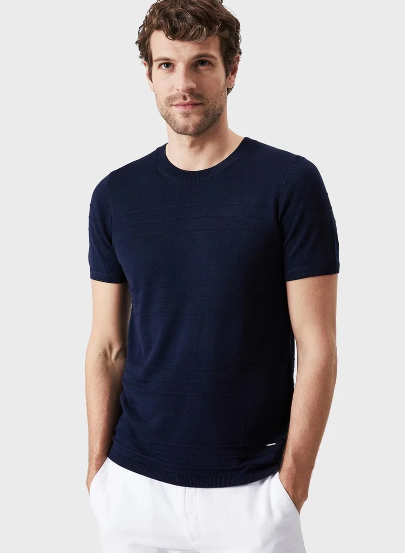 Boris Becker Crew Neck Short Sleeve Jumper