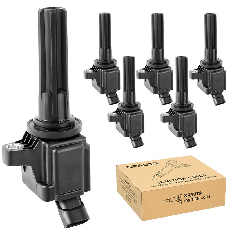 استبدال حزمة ملف الإشعال لـ 42 37 29 2006 2007 2008 2009 2010 2011 2012 شيفروليه تريل بليزر كولورادو جي إم سي إنفوي كانيون بويك رينير هامر H3 أسيندر SAAB 97X 29L 37L 42L UF497 6 قطع