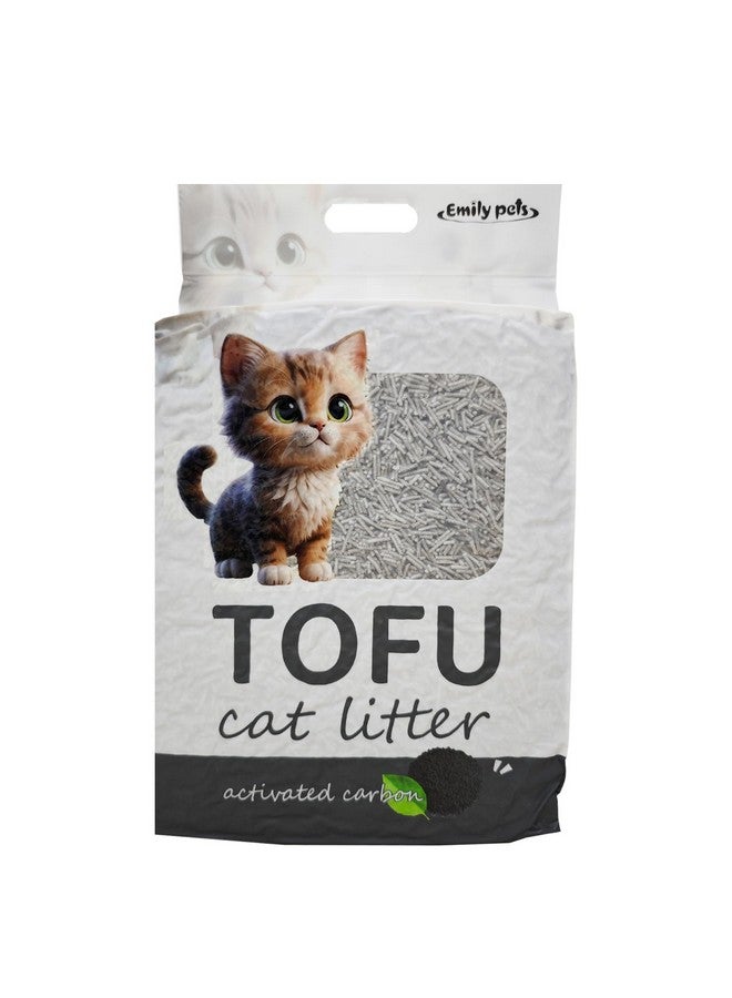 Emily Pets رمل قطط إميلي للحيوانات الأليفة قابل للشطف مع تكتل (كوربون-6ل)  - Image 1