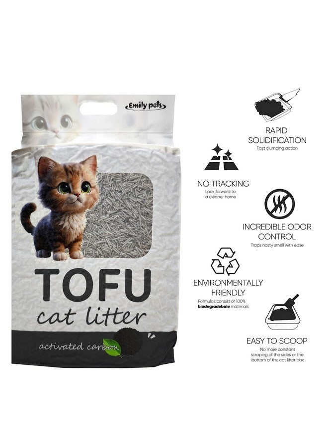 Emily Pets رمل قطط إميلي للحيوانات الأليفة قابل للشطف مع تكتل (كوربون-6ل)  - Image 5