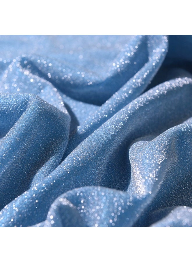 Yegni Luxurious shimmering starry sky backdrop for room decoration live streaming video background and photo props - Image 1