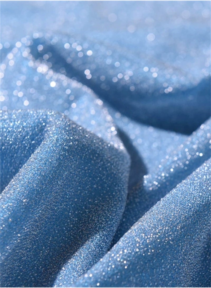 Yegni Luxurious shimmering starry sky backdrop for room decoration live streaming video background and photo props - Image 2