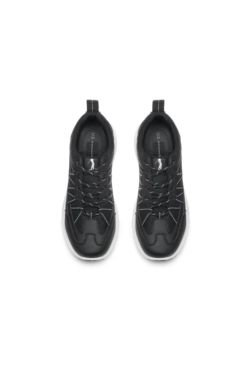 U.S. Golf Club Mens Sneakers Black Sneakers | Casual | Retro Style | Italy