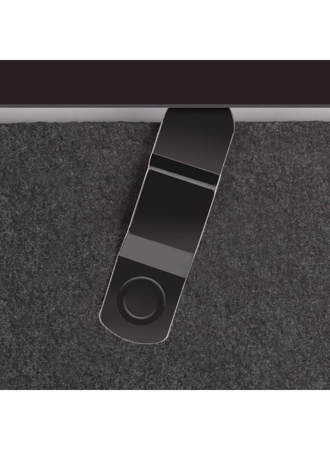 Gallery Solutions - 8"x8" Flat Grey Wall Frame - Double White Mat - Wall/Wall Mount Display - Perfect Fit for 5"x5" Photos - Versatile Mounting Options - Rectangular Wall Mount - Poster Frame - Image 2