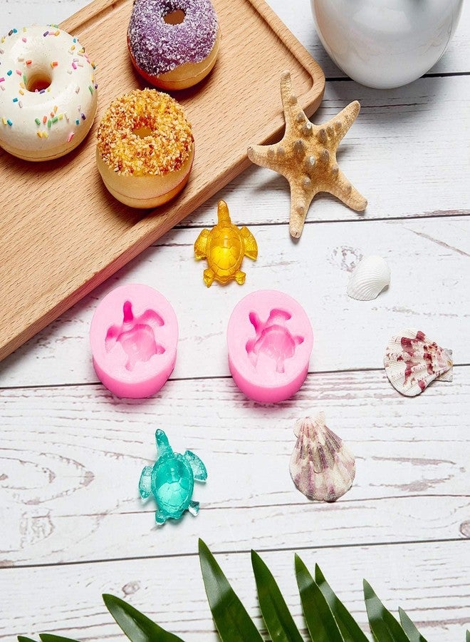 Skytail قالب فوندان على شكل سلحفاة بحرية ذو تجويف واحد من سكاي تيل، قالب حلوى شوكولاتة على شكل سلحفاة لجلب الحظ، قالب راتنج لصنع عجينة السكر للحلويات، أدوات تزيين الكيك والمافن والخبز (1) - Image 4