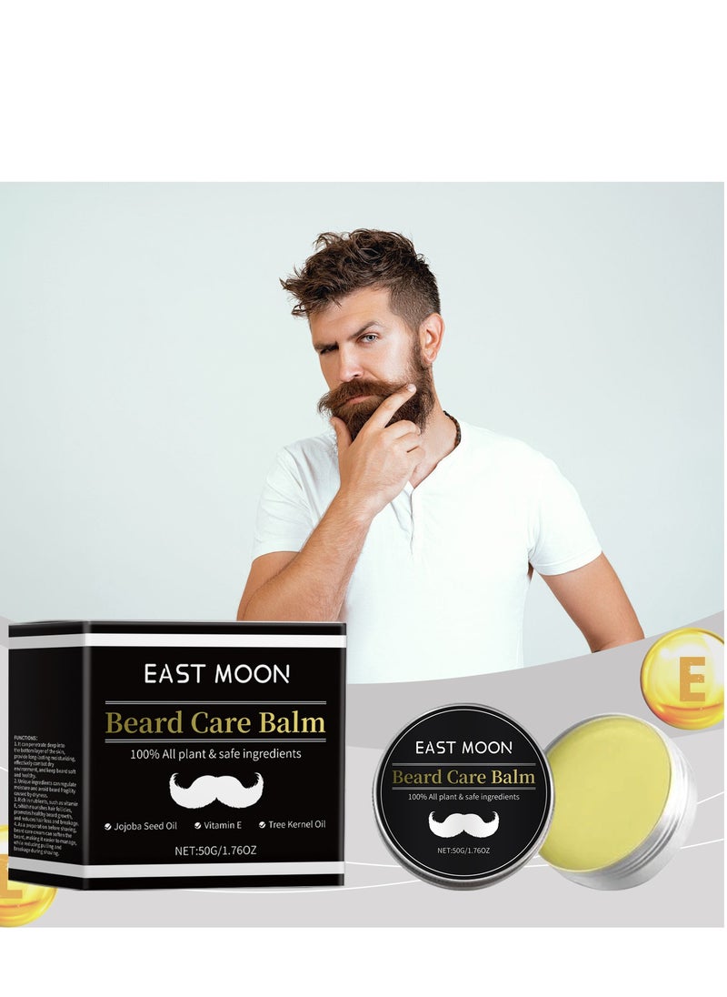 East Moon EAST MOON Beard Care Balm 100% All plant & safe ingredients  - Image 1
