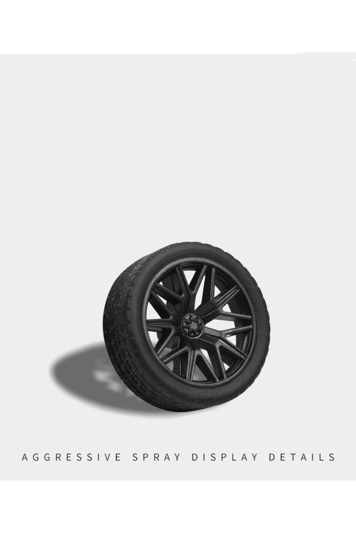 HALAMODO Sports Car RC Model , 2.4 G Multi-Function Wireless Remote Control Toy Car , With Light And Spray , Model Car Gift For Boys And Girls , Collectible Display , Blue/Black ，23 cm*9 cm*6 cm - Image 5