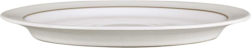 Denby Denby NATURAL CANVAS Set of 4 Dinner Plate Set One size white neutral  - Image 3
