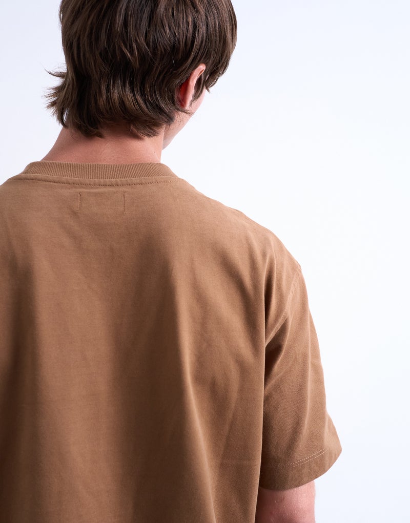 TOPMAN Oversized Fit Sueded T-Shirt - Image 4