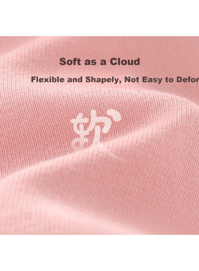 Snoopy Children's Autumn Winter Long Sleeve Thermal Base Layer Shirt Warm Comfortable Boys Girls Top Pink 130 - Image 3