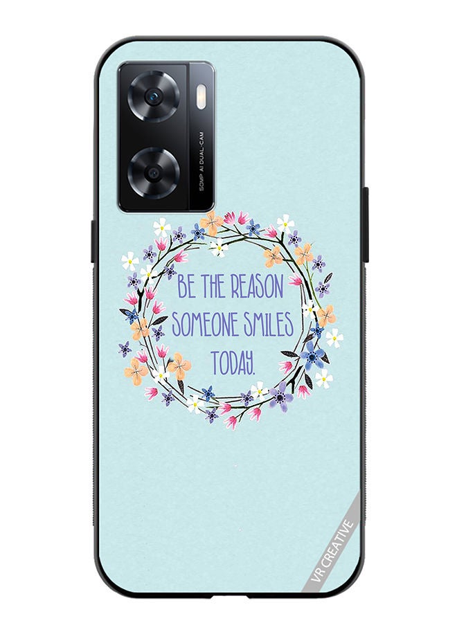 VR CREATIVE Protective Case Cover For OnePlus Nord N20 SE Be The Reason Someone Smiles Today Design Multicolour - Image 1