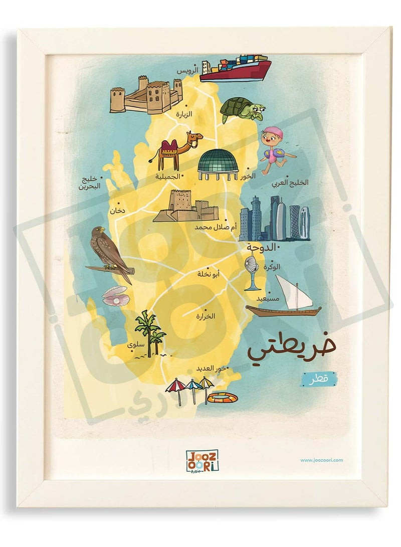 Joozoori Qatar Map