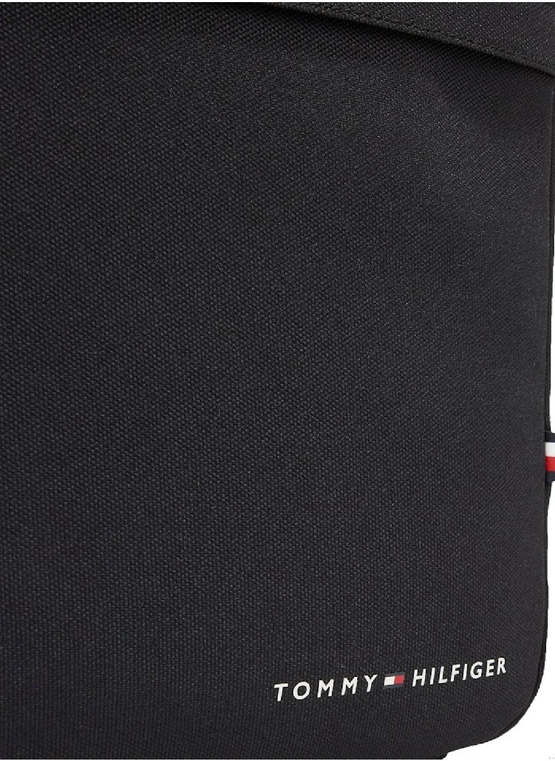 TOMMY HILFIGER Men's Element Laptop Bag - Polyester, Black