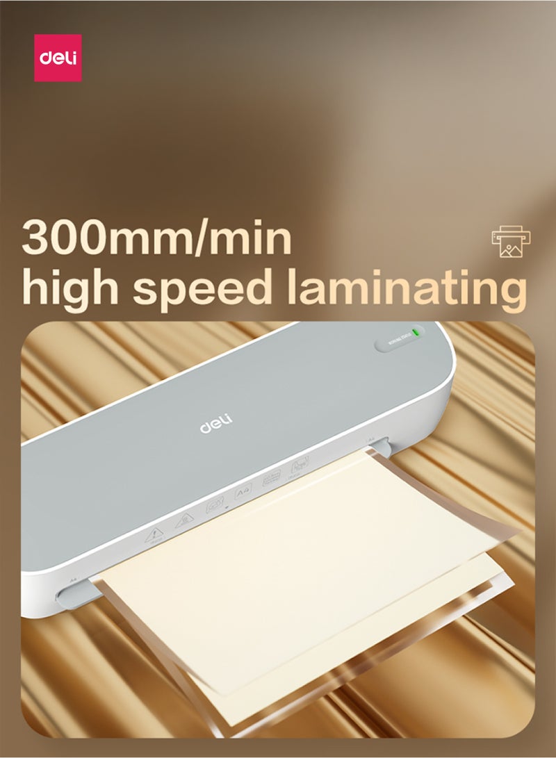 ديلي ماكينة تغليف T111 مقاس A4 مانعة للانحشار، سرعة عالية 300 مم/دقيقة، تغليف حراري 80–125 ميكرون - Image 2