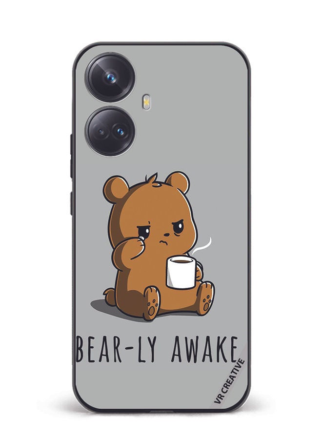 VR CREATIVE Protective Case Cover For Realme 10 Pro Plus Bearly Awake Design Multicolour