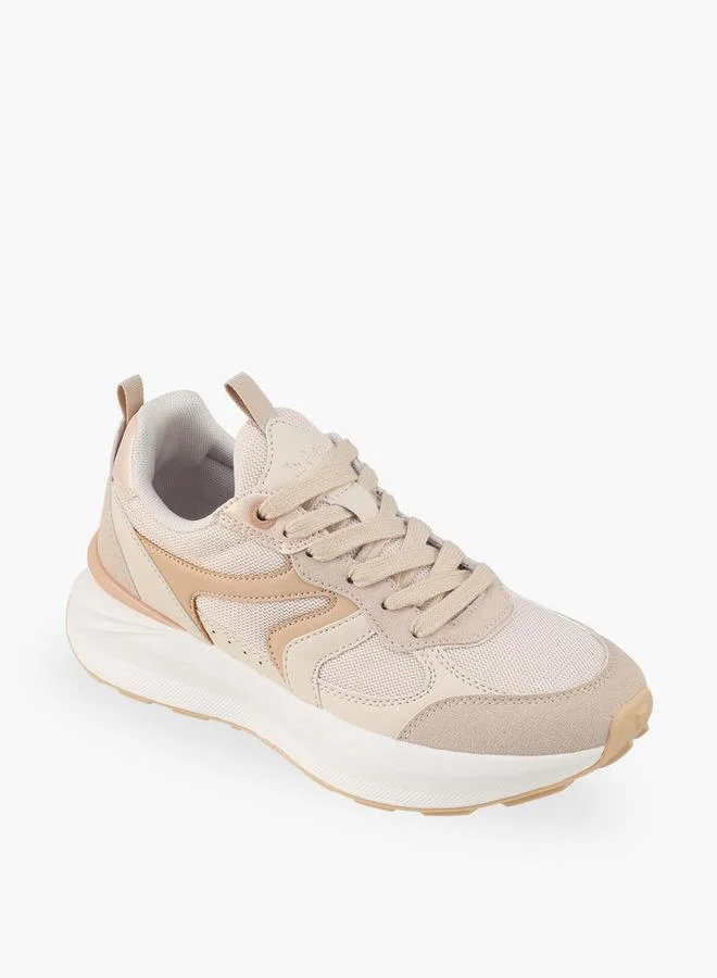 لي كوبر Women Colourblock Lace-Up Sneakers