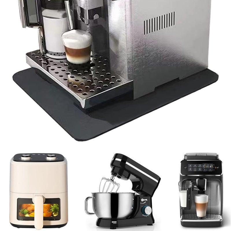 LonlyEagle Kitchen Appliance Sliders 360 Degree Rotation Moving on Counter Appliance Slider Cut to Fit Mat for Kitchenaid Mixer with Kitchen AccessoriesAppliance Mover for Espresso Machine Food Processor