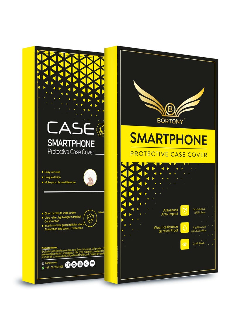 BORTONY Protective Back Cover Silicon For Samsung Note 20 Ultra Black - Image 5