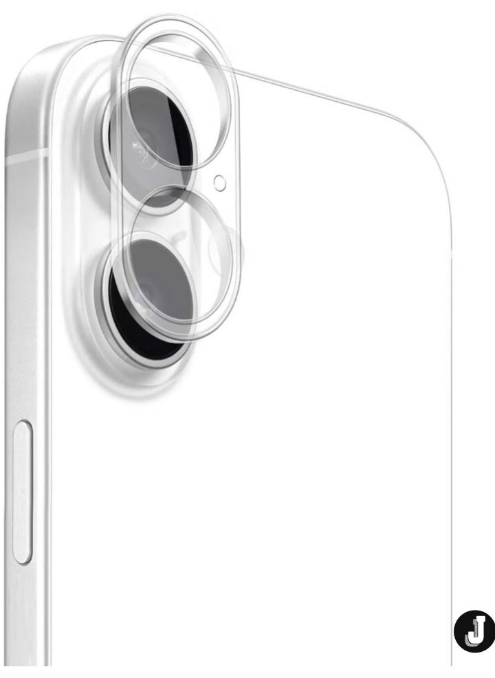 JAJEEK "New iPhone 16 Plus Camera Lens Protector – Ultra HD Tempered Glass, 9H Hardness, Anti-Scratch, Case-Friendly, Easy Installation Clear Lens Cover" - Image 1