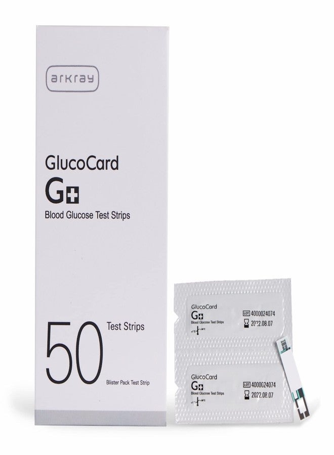 Arkray Glucocard G+ 50 Blood Glucose Test Strips with 50 Lancet Combo | Individually Packed - Image 3