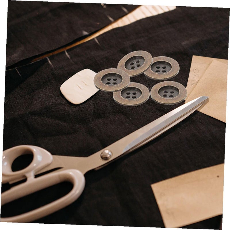 100pcs Vintage Metal Buttons 12.5mm Bronze 4-Hole Coat Replacement Buttons for Jackets and DIY Sewing Crafts - Image 5