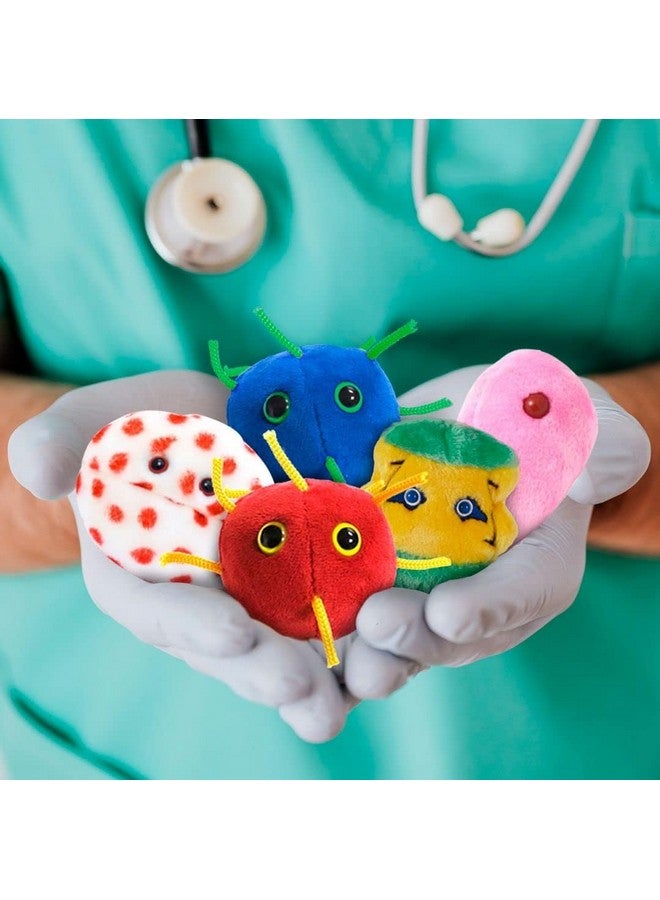 Giant Microbes GIANTmicrobes Plagues of The 21st Century Themed Gift Box, covid Plush, covid Plush Toy, covid Gag Gifts, covid Gifts, covid Stuffed Animal, Plush Keychain, History Teacher Gifts - Image 5