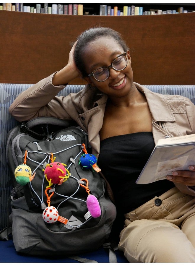 Giant Microbes GIANTmicrobes Plagues of The 21st Century Themed Gift Box, covid Plush, covid Plush Toy, covid Gag Gifts, covid Gifts, covid Stuffed Animal, Plush Keychain, History Teacher Gifts - Image 4