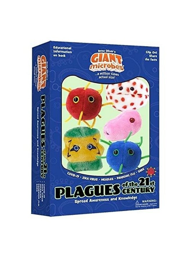 Giant Microbes GIANTmicrobes Plagues of The 21st Century Themed Gift Box, covid Plush, covid Plush Toy, covid Gag Gifts, covid Gifts, covid Stuffed Animal, Plush Keychain, History Teacher Gifts - Image 2