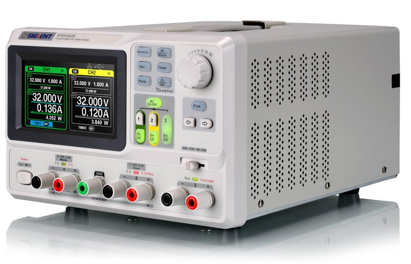 Siglent Technologies SPD3303X-E Triple Output Power Supply - Image 1