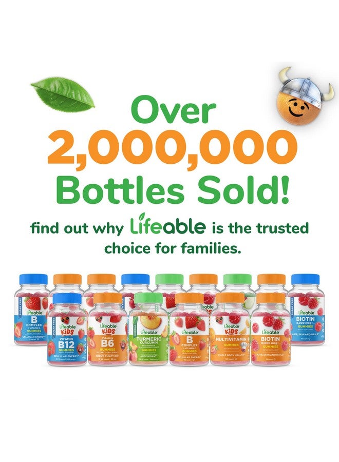 Lifeable Prebiotic Fiber Gummies for Kids | Kids Fiber Gummies 5g | Great Tasting Fiber Supplements for Kids | Prebiotic Gummies for Digestive Health | Fiber Gummy for Kids, Children | 90 Gummies - Image 5