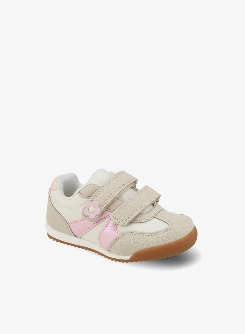 Juniors Girls Sneakers With Double Velcro
