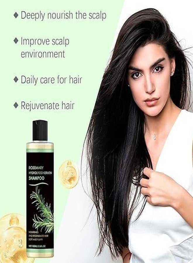 SEINON'S Hair Growth, Hydrolyzed Keratin, For Hair Growth, Organic Rosemary Shampoo, Hair Thickening Shampoo For Men And Women - Image 5