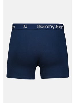 Tommy John Men 2 Pieces 4 inseam Brand Logo Boxer Briefs, Multicolor  - Image 4