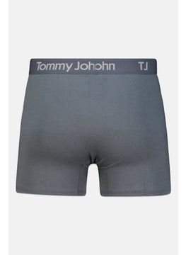 Tommy John Men 2 Pieces 4 inseam Brand Logo Boxer Briefs, Multicolor  - Image 3