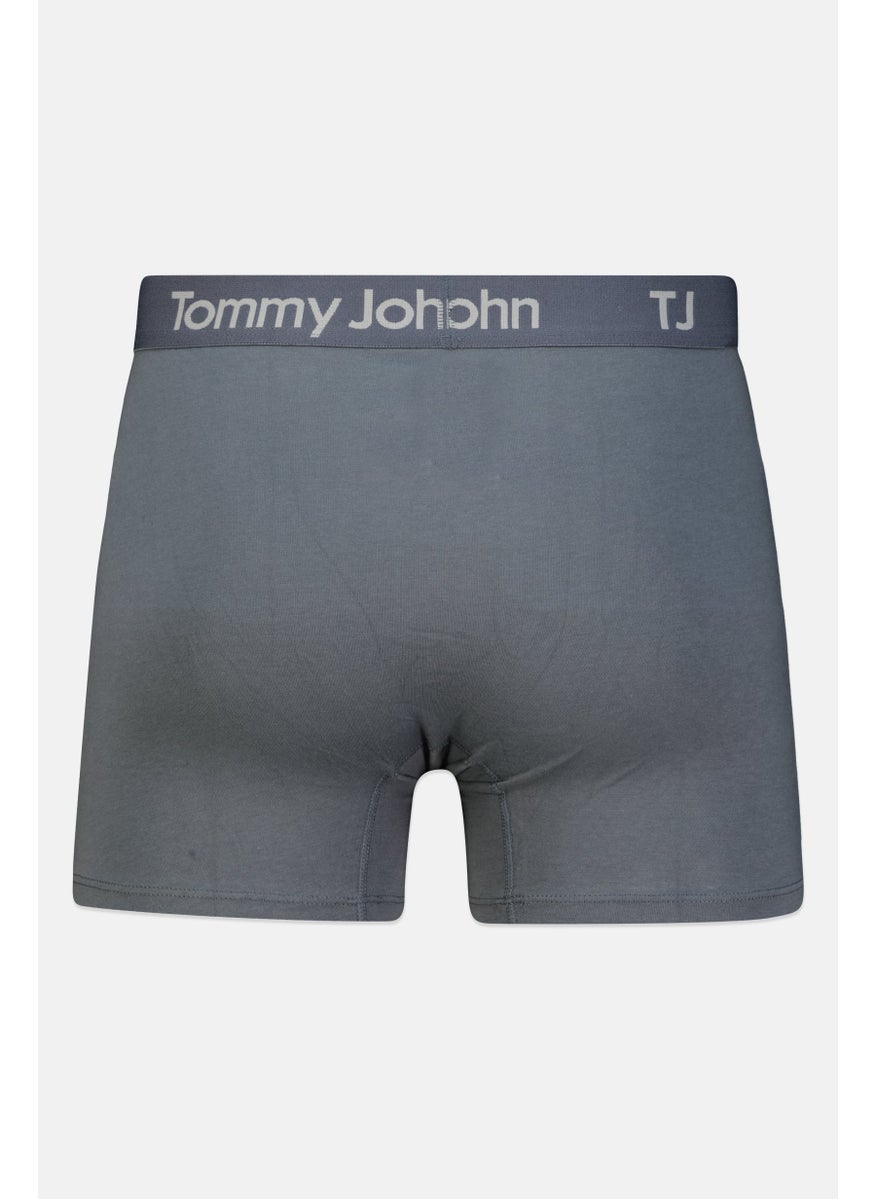 Tommy John - Men 2 Pieces 4 inseam Brand Logo Boxer Briefs, Multicolor - Image 1