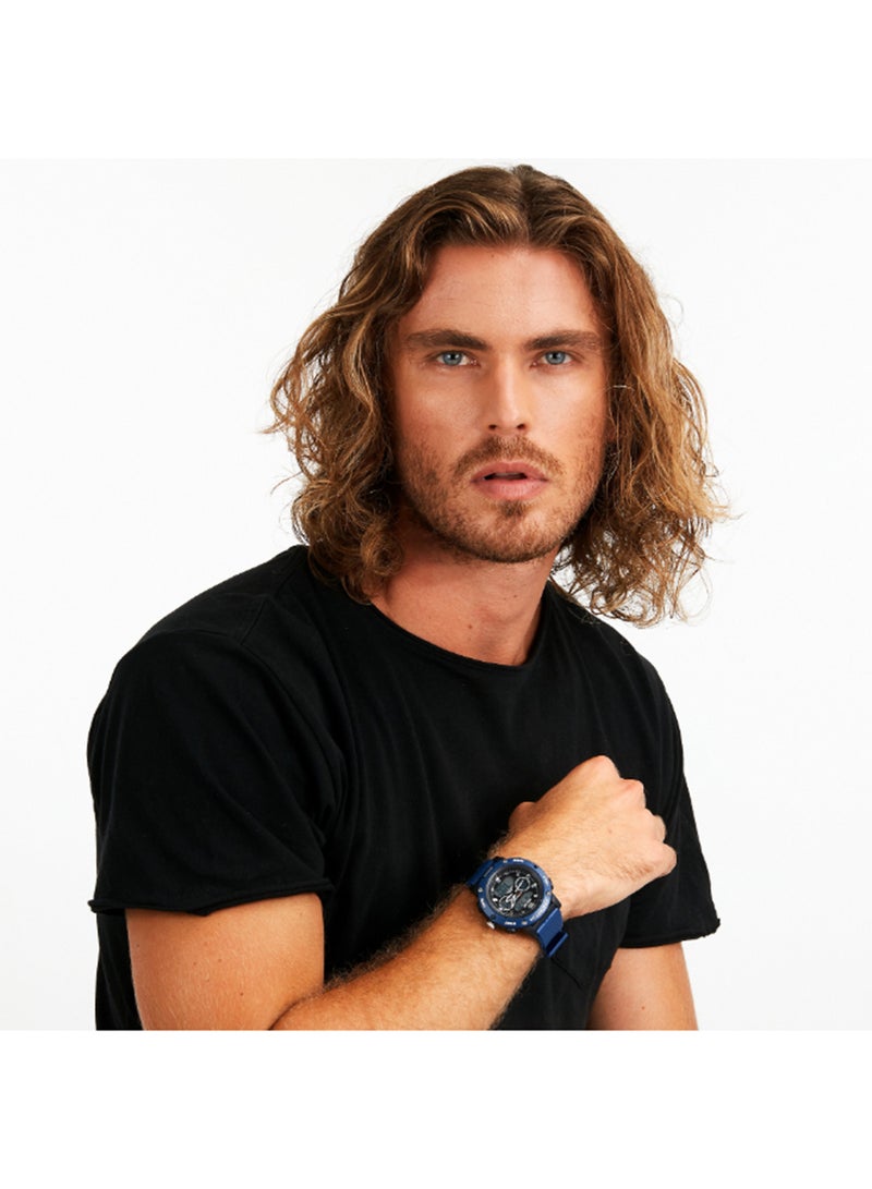 Sector EX-44 47MM DIGITAL BLACK DIAL D.BLU PU S - Image 4