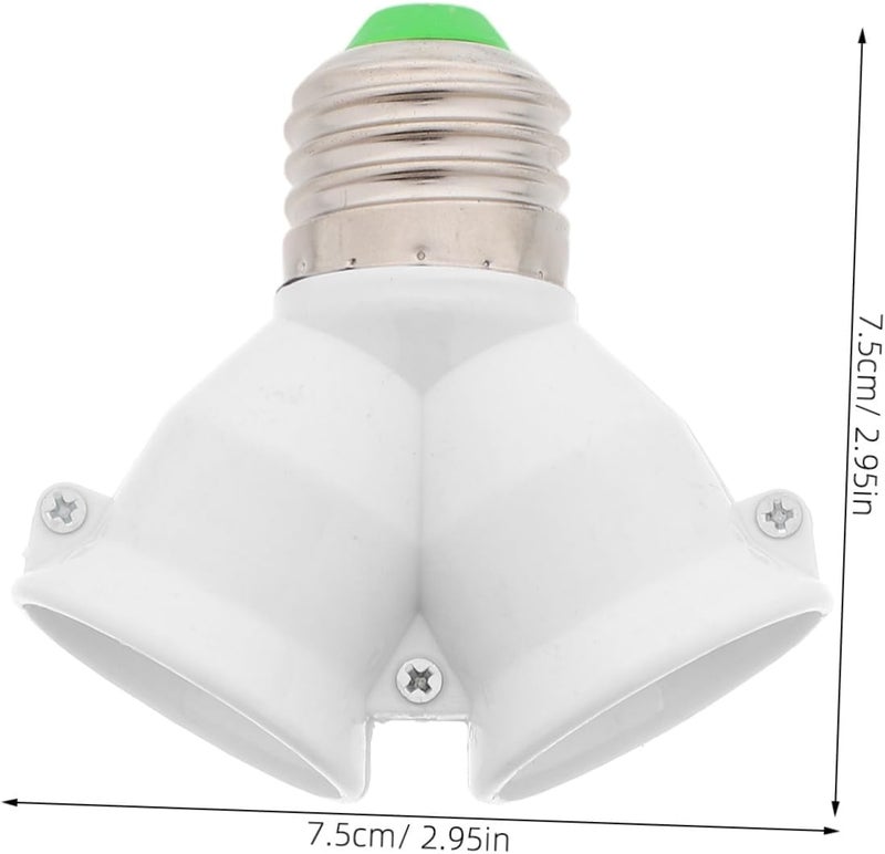 ABOOFAN 4 قطع محول قاعدة لمبة إضاءة LED مقسم مقبس المصباح لمشاريع الإصلاح والتصميم الذاتي - Image 2