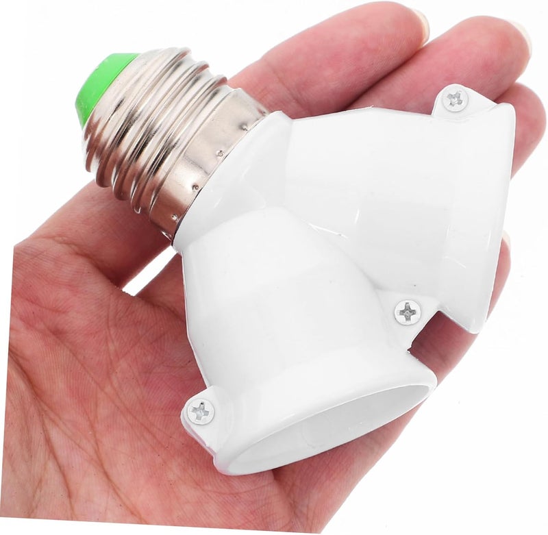 ABOOFAN 4 قطع محول قاعدة لمبة إضاءة LED مقسم مقبس المصباح لمشاريع الإصلاح والتصميم الذاتي - Image 3